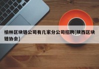 榆林区块链公司有几家分公司招聘[陕西区块链协会]